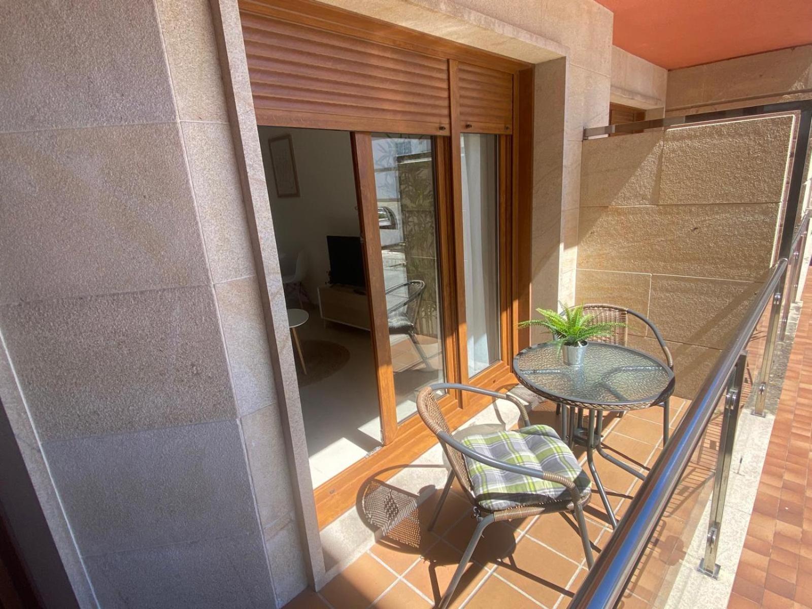 Apartamento Combarro Chico Bagian luar foto